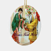 Aladdin's lamp keramisch ornament (Rechts)
