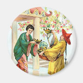 Aladdin's lamp magneet (Voorkant)