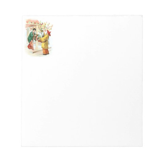 Aladdins Lamp Notitieblok (Voorkant)