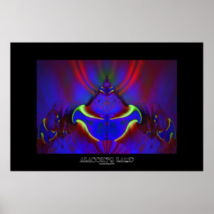 Aladdin's lamp poster
