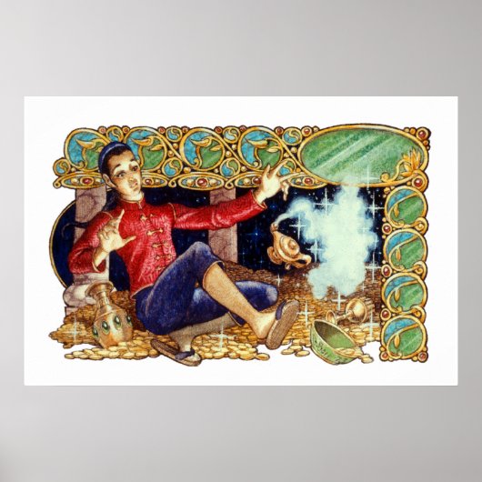 Aladdin's Lamp Print (Voorkant)