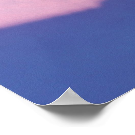 Aladdin's Lamp Roze en Paars Poster (Hoek)