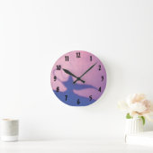 Aladdin's Lamp Roze en Paars Ronde Klok (Huis)