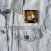 Aladdin's Lover Vierkante Button 5,1 Cm (In situ)