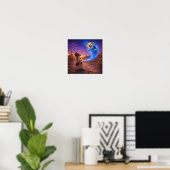"Aladdin's verrassing" Poster (Thuiskantoor)