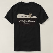 Alafia River State Park Florida Welkomstbord T-shirt (Design voorkant)