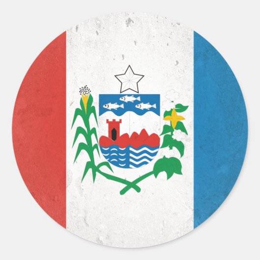 Alagoas Ronde Sticker (Voorkant)