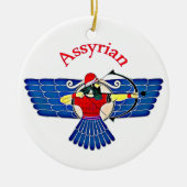 Alaha Ashur Keramisch Ornament (Voorkant)