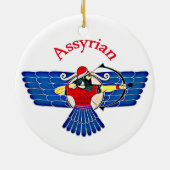 Alaha Ashur Keramisch Ornament (Achterkant)