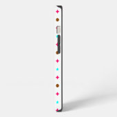 Alaia Multicolor Shapes Pattern iPhone Hoesje (Linkerkant)