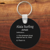 Alaia Surfers Alaia Surfer Funny Fake Definition S Sleutelhanger (Voorkant)