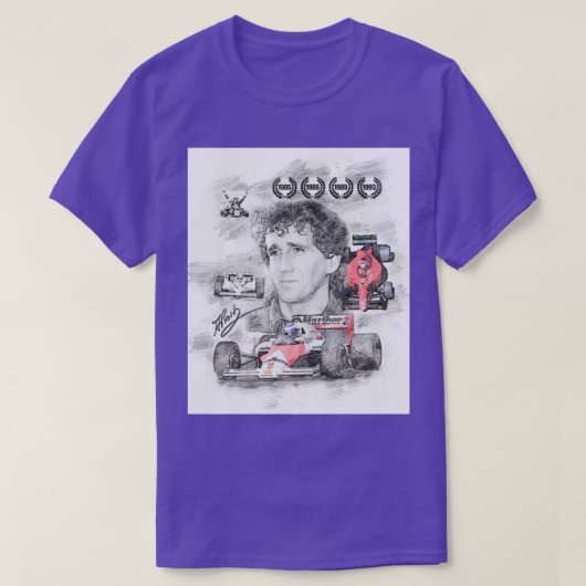 Alain Prost T-shirt (Design voorkant)