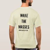 Alais Clay - "flip the piramid" organic T-shirt (Achterkant)