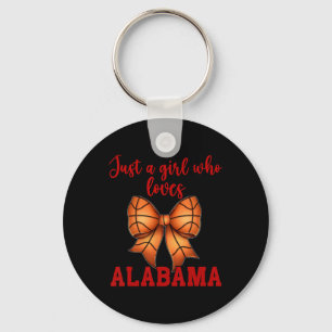Alama Coquette Schets Boog Meisje Loves Alama  Sleutelhanger