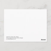 Alamanda, Stonehaven Bay. Tobago Briefkaart (Achterkant)