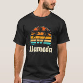 Alameda California Beach Ca Bum Alamedan Sum T-shirt (Voorkant)