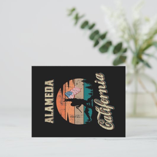 Alameda California Briefkaart (Staand voorkant)