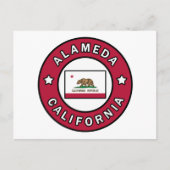Alameda California Briefkaart (Voorkant)