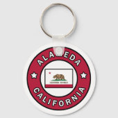 Alameda California Sleutelhanger (Voorkant)