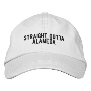 ALAMEDA Californië Hoed Geborduurde Pet