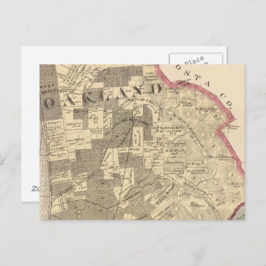 Alameda Co 1 Briefkaart (Voorkant / Achterkant)