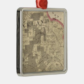 Alameda Co 1 Metalen Ornament (Rechts)