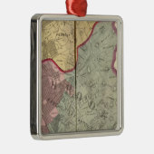 Alameda Co 2 Metalen Ornament (Rechts)