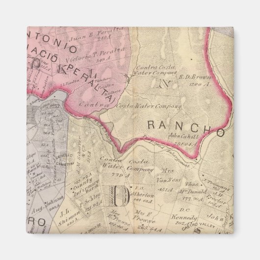 Alameda Co 3 Magneet (Voorkant)