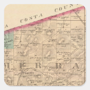 Alameda Co 8 Vierkante Sticker