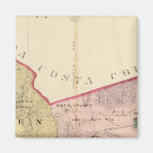 Alameda County map Magneet (Voorkant)