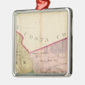 Alameda County map Metalen Ornament (Links)