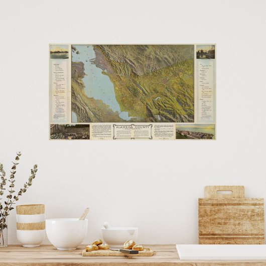 Alameda County Poster (Keuken)