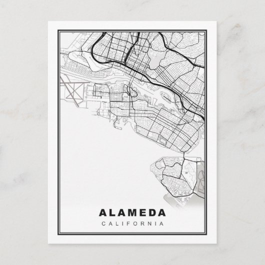 Alameda Kaart (Voorkant)