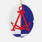 Alameda vlag keramisch ornament (Rechts)