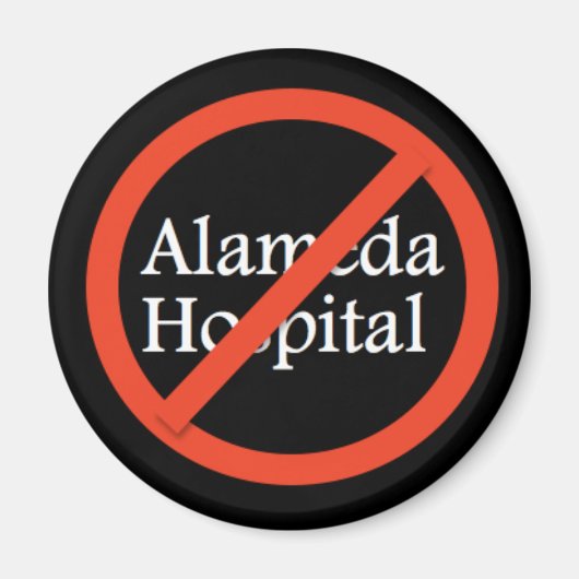 Alameda ziekenhuis, Alameda CA 94501 Magneet (Voorkant)