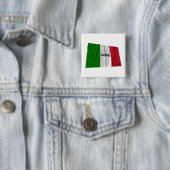 Alamo Flag Vierkante Button 5,1 Cm (In situ)