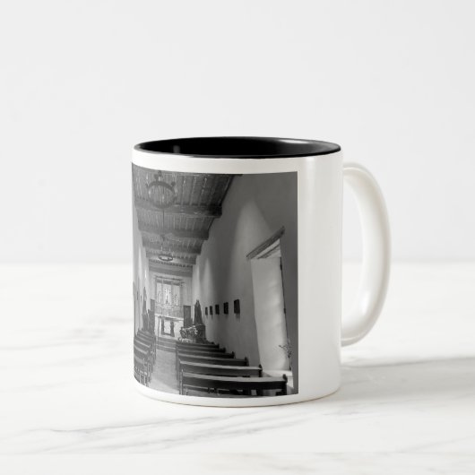 Alamo-kerk Tweekleurige Koffiemok (Voorkant rechts)