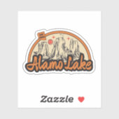 Alamo Lake, Arizona Sticker (Vel)