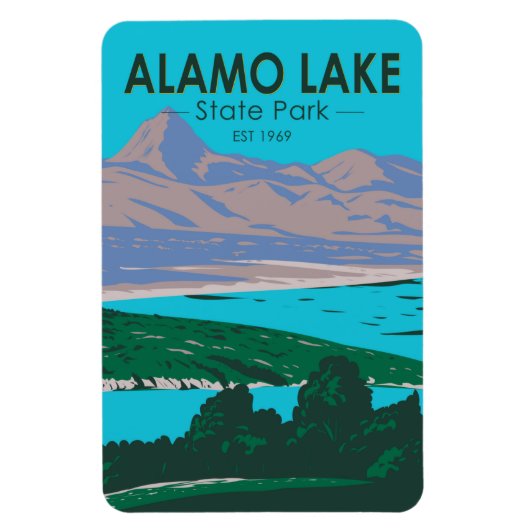 Alamo Lake State Park Arizona  Magneet (Verticaal)