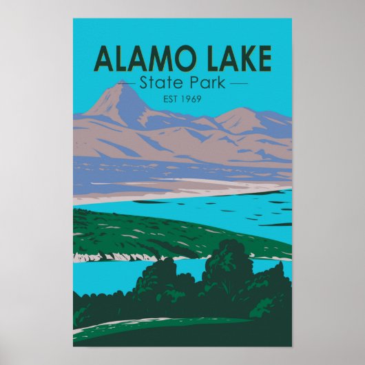Alamo Lake State Park Arizona  Poster (Voorkant)