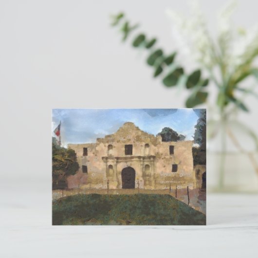 Alamo Lawn Briefkaart (Staand voorkant)