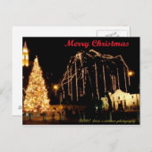 Alamo met kerst feestdagenkaart (Voorkant / Achterkant)