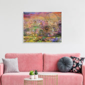 Alamo - Na de Herfst - Rechthoekige Canvaskunst Canvas Afdruk (Insitu (Woonkamer))