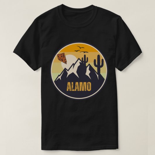 Alamo, Nevada T-shirt (Design voorkant)