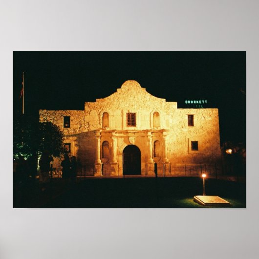 Alamo Night Poster (Voorkant)