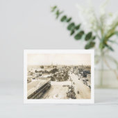 Alamo Plaza, San Antonio, Texas, Vintage 1910 Briefkaart (Staand voorkant)