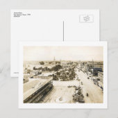 Alamo Plaza, San Antonio, Texas, Vintage 1910 Briefkaart (Voorkant / Achterkant)