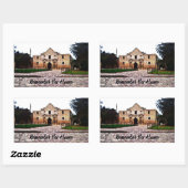 Alamo Rectangle-Stickers Rechthoekige Sticker (Vel)