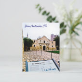 Alamo, San Antonio-Briefkaart Briefkaart (Staand voorkant)