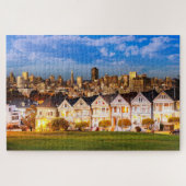 Alamo Square at Twilight Legpuzzel (Horizontaal)